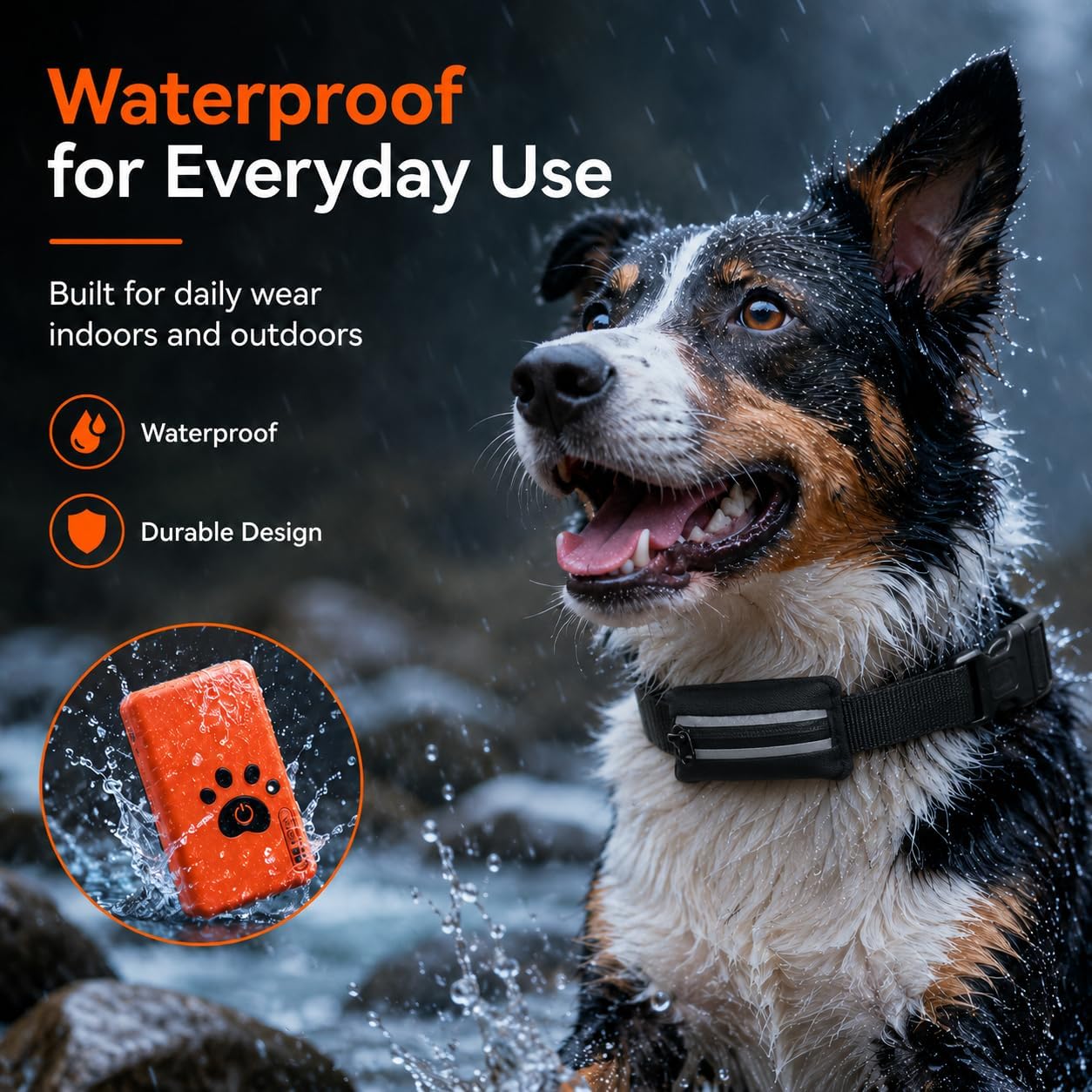 CLVIOR Smart Dog Health Monitoring Collar(No Monthly fee)