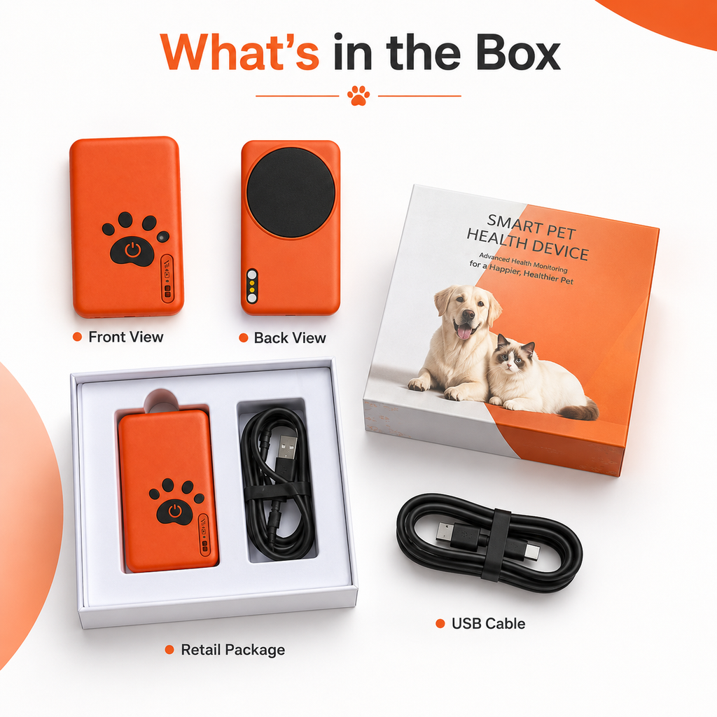 CLVIOR Smart Dog Health Monitoring Collar(No Monthly fee)